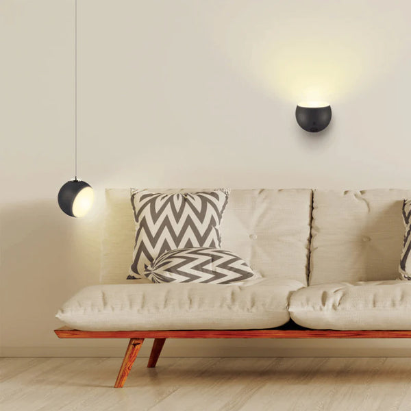 Matte Black Portable Light