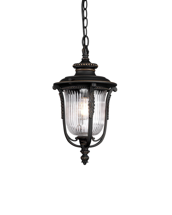 Classical Rubbed Bronze Chain Lantern