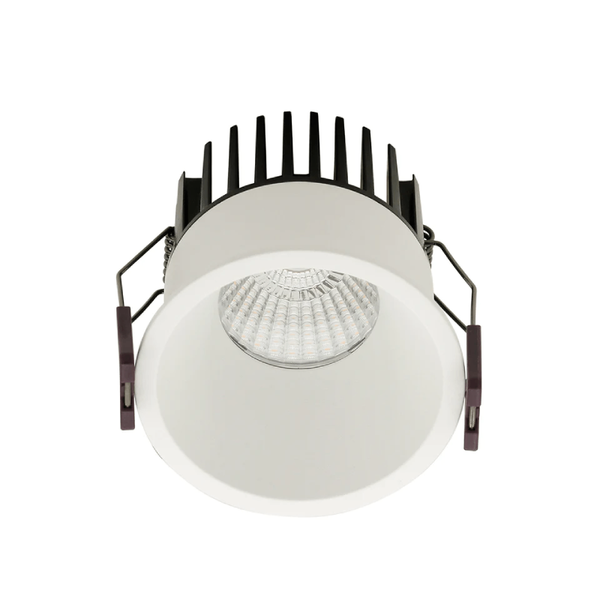 White Aluminium Recessed Downlight