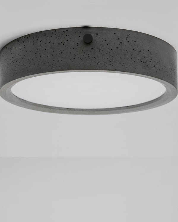 Industrial Concrete Round Ceiling Light | Bentu | SALE