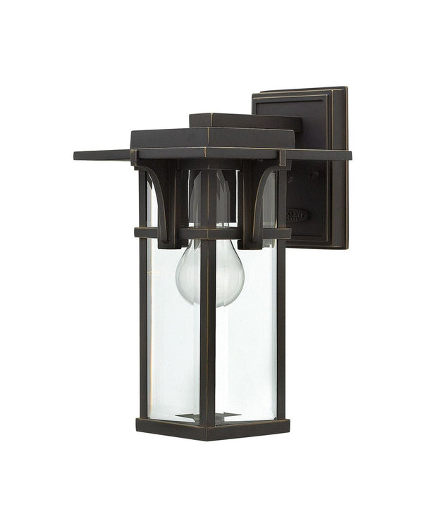Hamptons Bronze Exterior Lantern Wall Light
