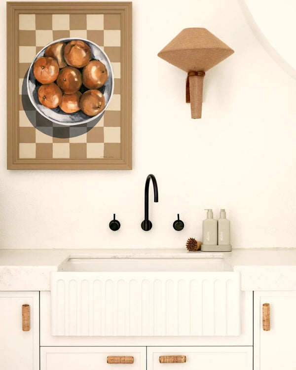 Handmade Woven Wall Light