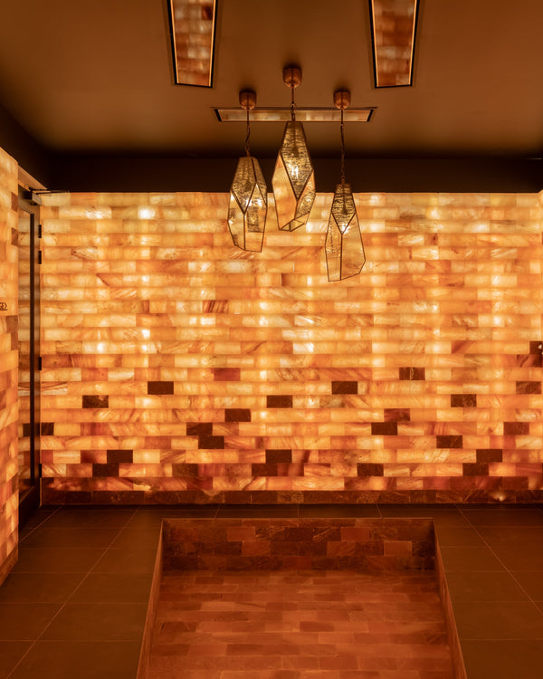 Geometric Marble Glass Pendant Light