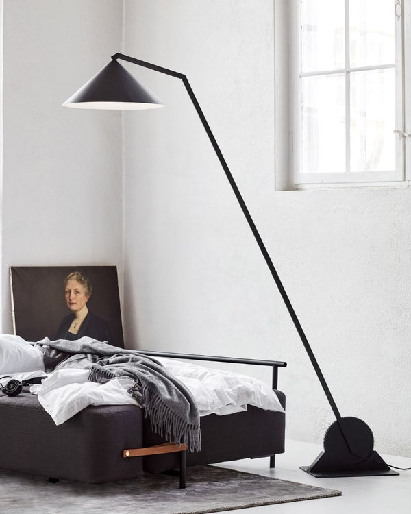 Industrial Adjustable Gear Floor Lamp