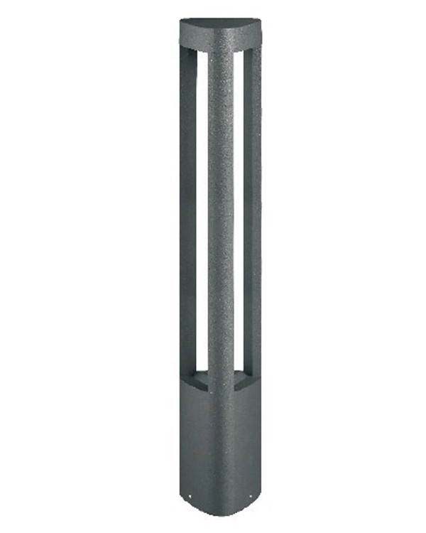 Dark Grey Modern LED Bollard Light