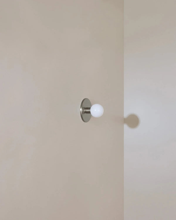 Small / Brass / Clear Frosted