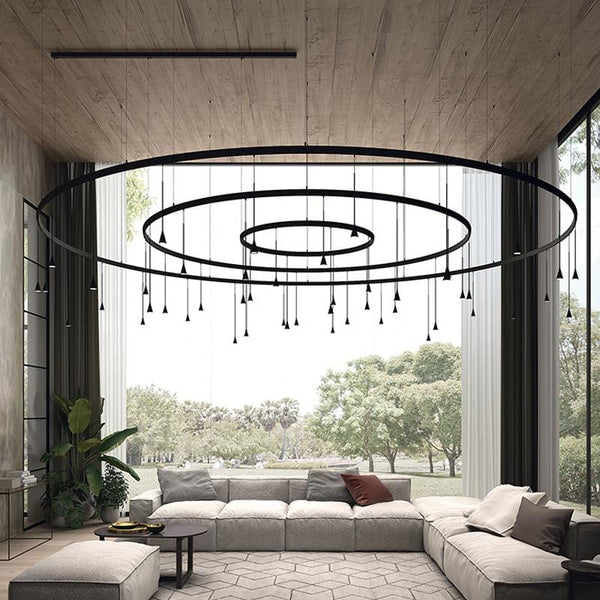 Circular Drop Bell Pendant