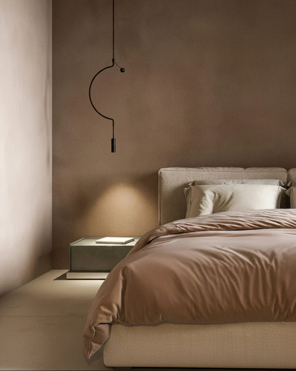 Contemporary Sculptural Single Pendant Light