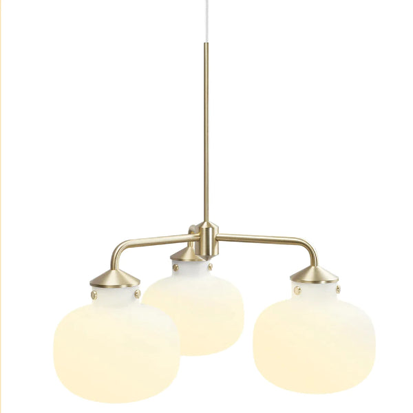 Three Light Mid-Century Modern Pendant