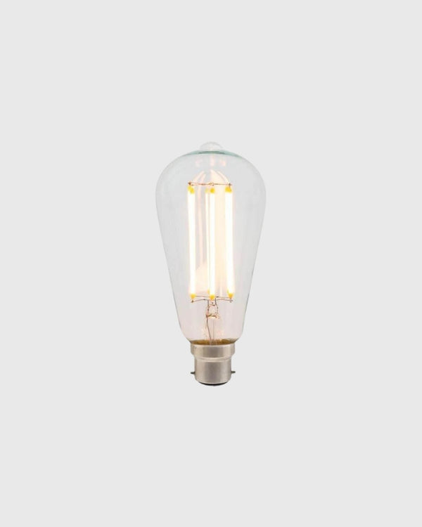 Dimmable B22 LED | ST64 | 6W | 2200K