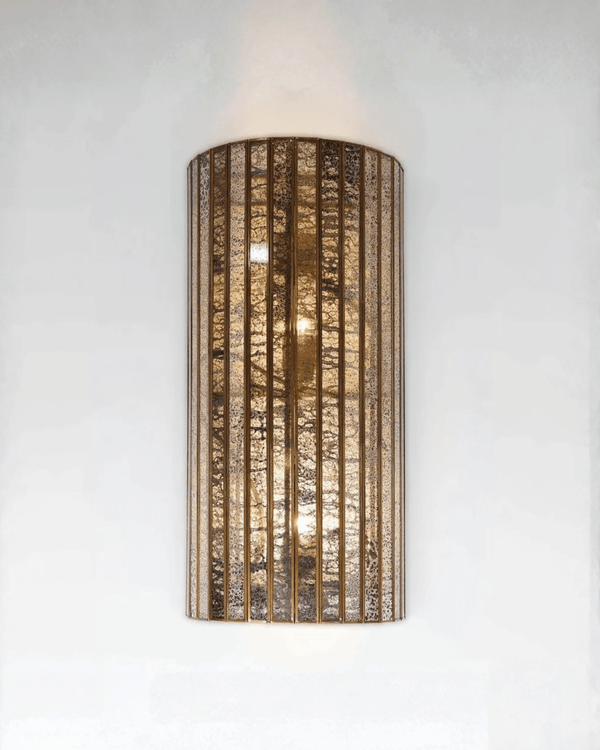 Mid-Century Modern Brass Wall Light