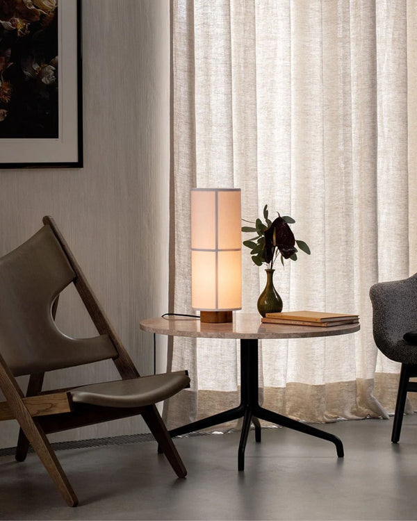 Minimalist Linen Table Lamp | Hashira