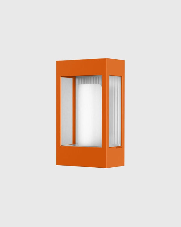 Pure Orange / Clear Glass