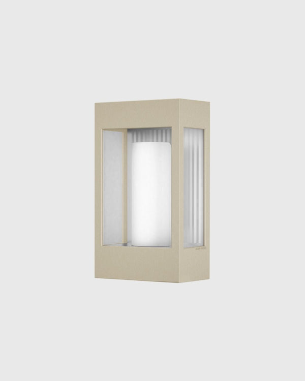 Limestone / Clear Glass