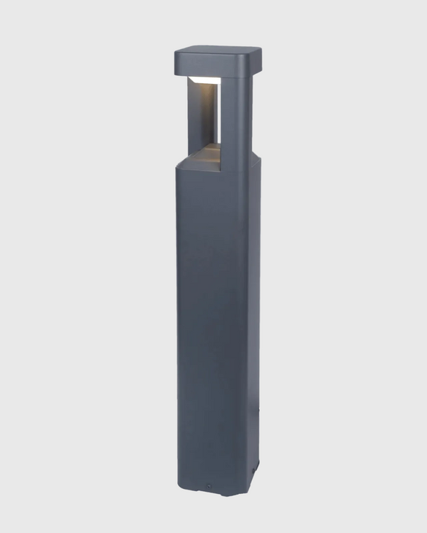 Modern Square LED Bollard Light