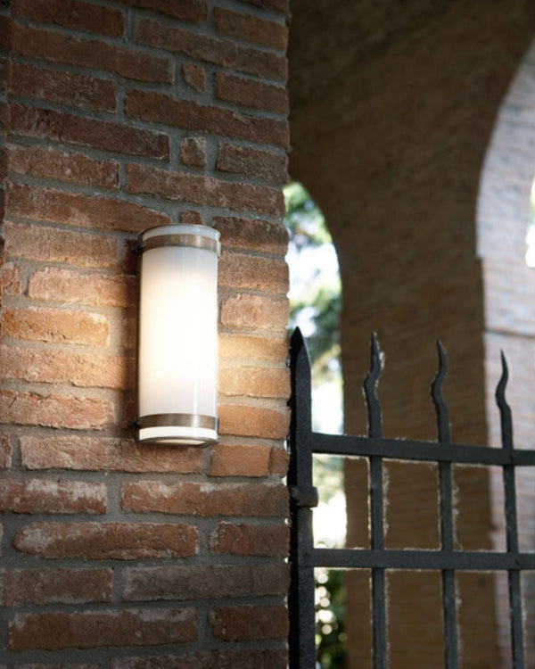 Outdoor Opal Glass Wall Light