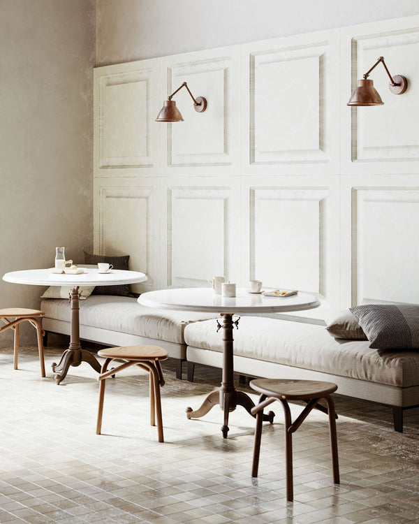 Rustic Iron and Brass Wall Light