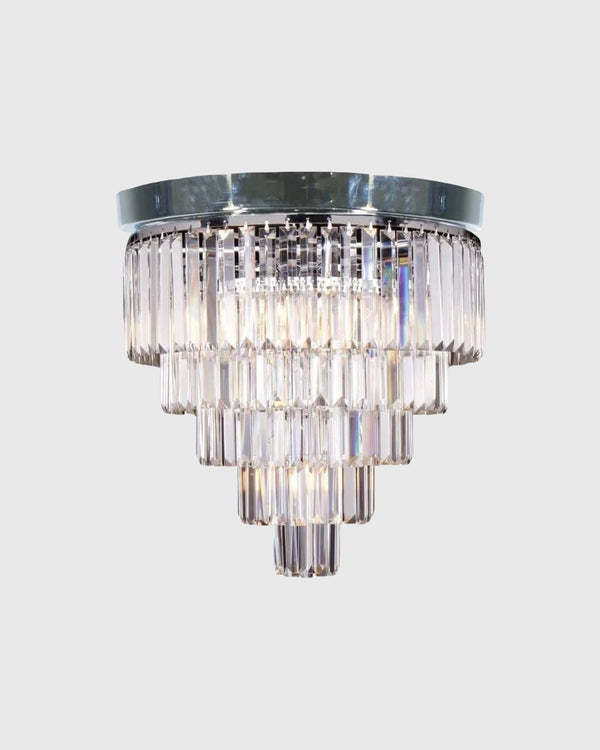 Traditional Crystal Flush Mount Ceiling Light
