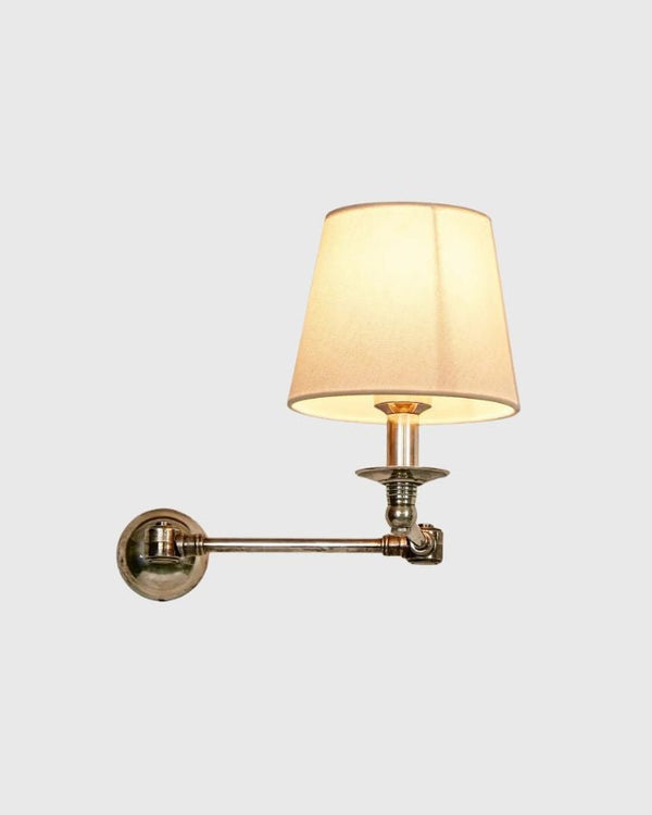 Antique Brass / Natural Linen