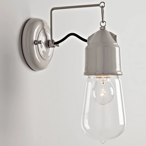 Industrial Italian White Wall Light | SALE