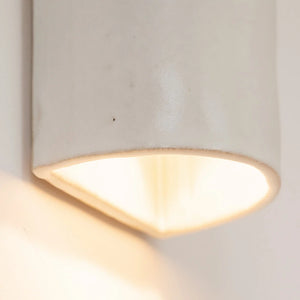 Exterior Ceramic Cylindrical Wall Light | Dawn