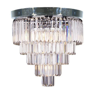 Traditional Crystal Flush Mount Ceiling Light