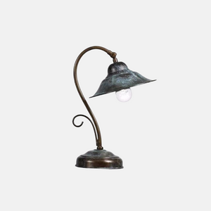 Traditional Italian Brass Table Lamp