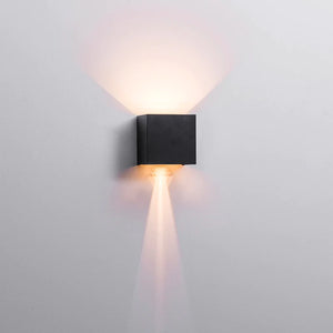 Contemporary Square Mount Wall Light | Assorted Finishes | TRIColour