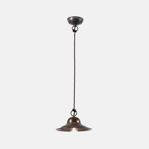 Italian Brass Pendant Light | Two Sizes