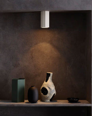 Geometric Plaster Ceiling Light-Lighting Collective