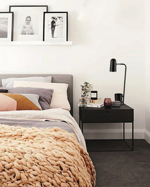 Scandinavian Pastel Table Lamp | Assorted Colours