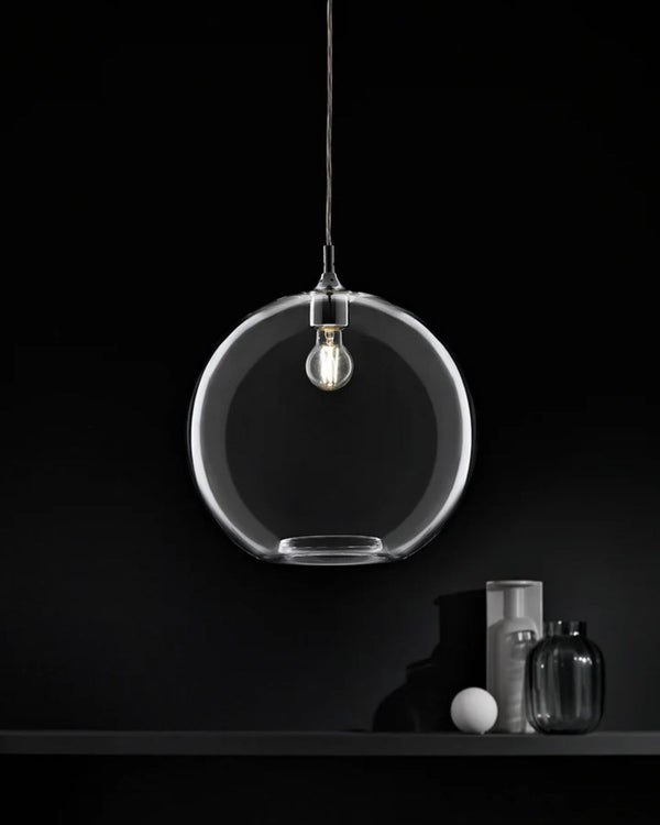 Clear Spherical Pendant Light | SALE