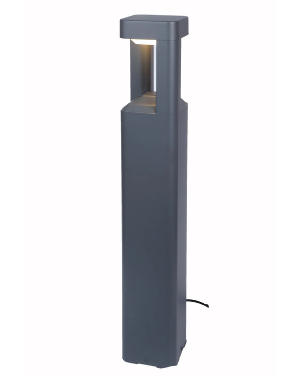 Modern Square LED Bollard Light