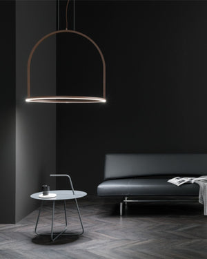 Acoustic U Hoop Pendant Light