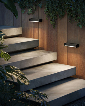 Exterior Down Slat Wall Light