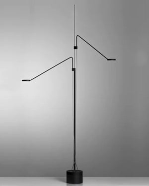Minimal Adjustable Double Floor Light