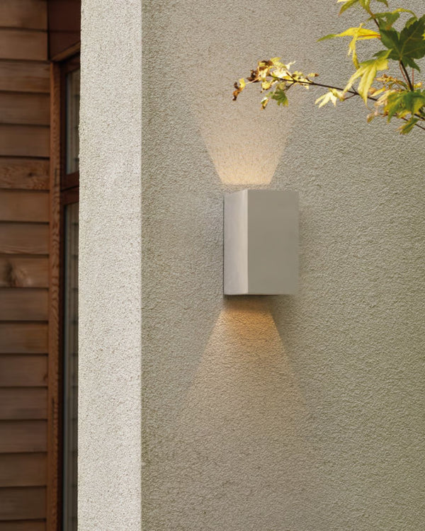 Concrete Cubic Modern Industrial Twin Wall Light