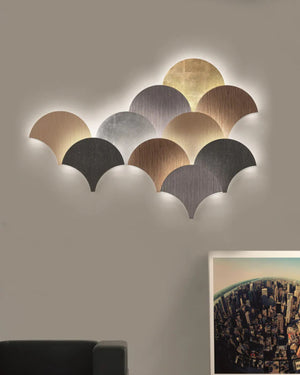 Shell-Shaped Wall Light