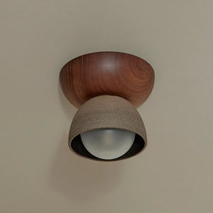 Ceramic Bowl Ceiling Light | Terra 0