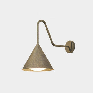 Exterior Cone Gooseneck Wall Light