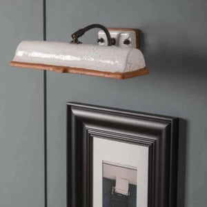 Brass Arm Ceramic Wall Light | Assorted Finishes