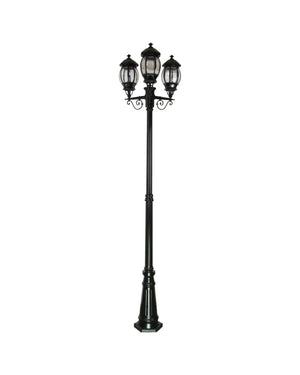 3 Head White Post Light Vienna | Assorted Finish and Configuration