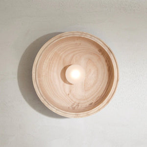 Handmade Timber Wall Sconce | Selene