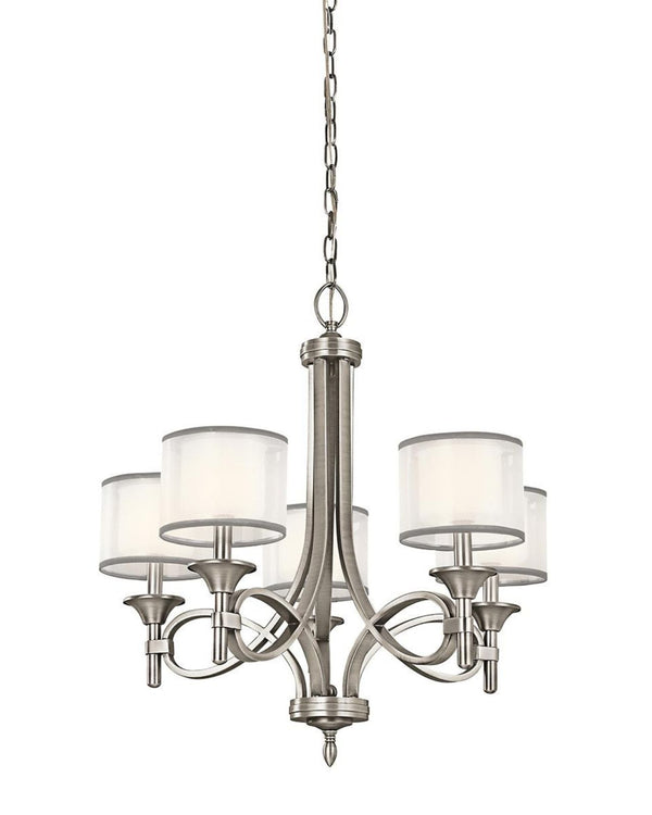 5 Lights / Antique Pewter