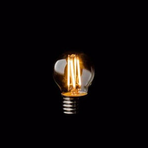 E14 | G45 Fancy Round | LED Clear Glass | 3Watt