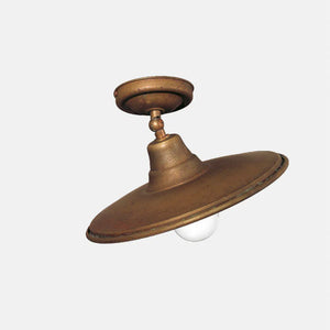 Vintage Plate Adjustable Ceiling Light