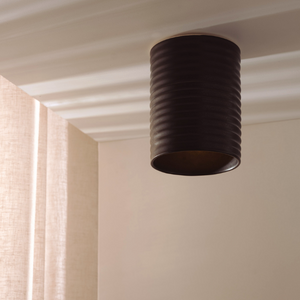 Wobbly Ceramic Ceiling Light | Slate