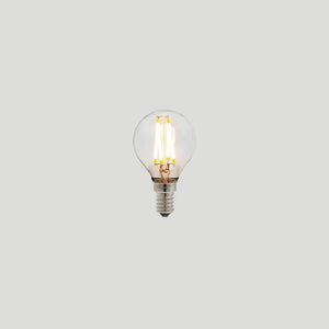 E27 | G45 Fancy Round | LED Clear Glass | 3Watt