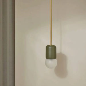 Handmade Ceramic Suspended Rod Pendant | Terra 1