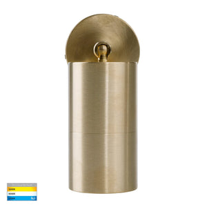 TRI Colour Single Adjustable Brass Pillar Light